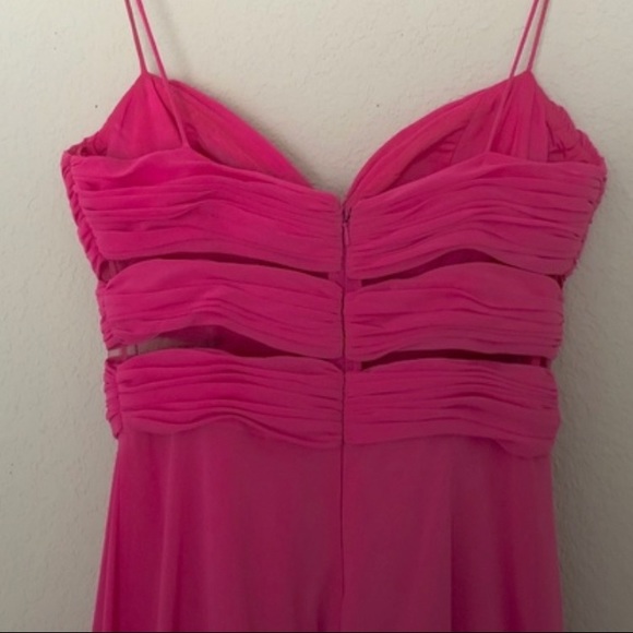 Stunning Cache Prom/Holidays High- Low Pink Dress - Picture 3 of 3